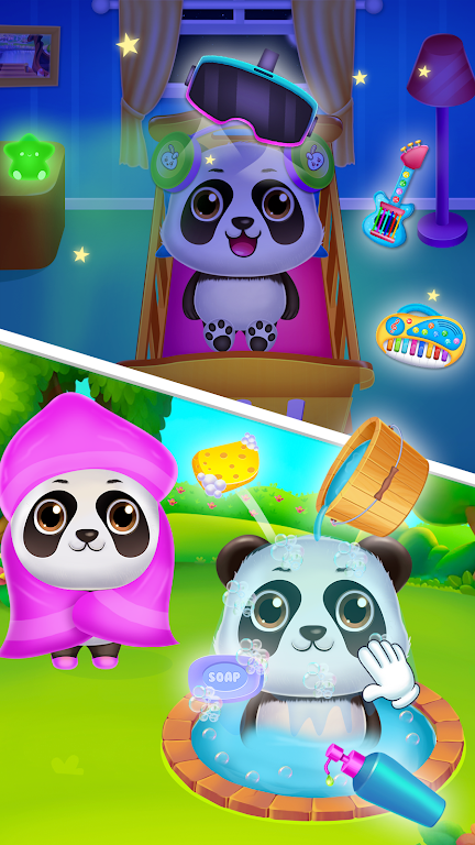 Panda caretaker pet salon game Screenshot4