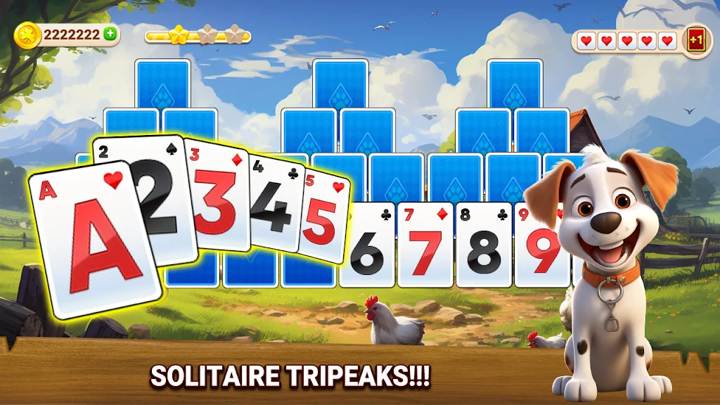 TriPeaks Solitaire Match Screenshot1