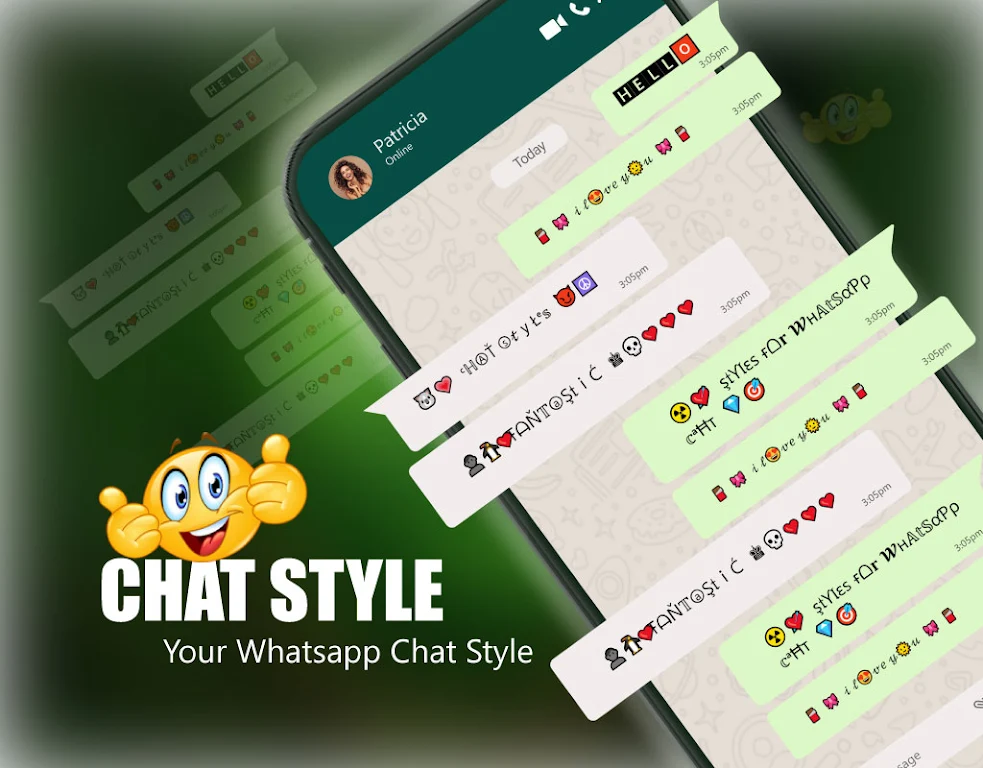 Chat Style - Fonts Keyboard Screenshot2