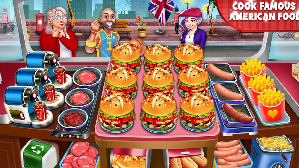 Food truck Empire Cooking Game Screenshot3