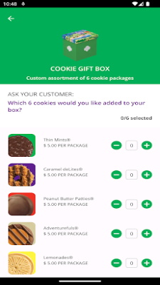 Digital Cookie Mobile App Screenshot1