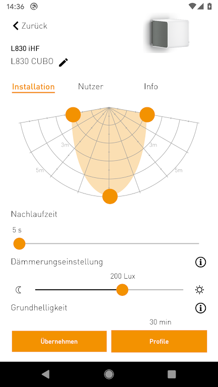 STEINEL SmartRemote Screenshot3