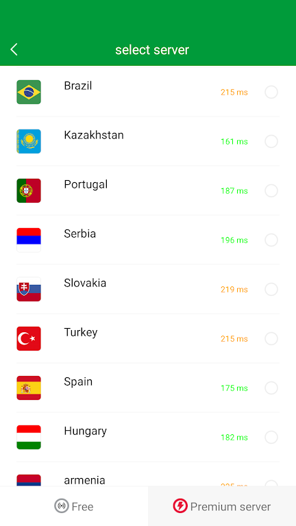 VPN Brazil - Use Brazil IP Screenshot3