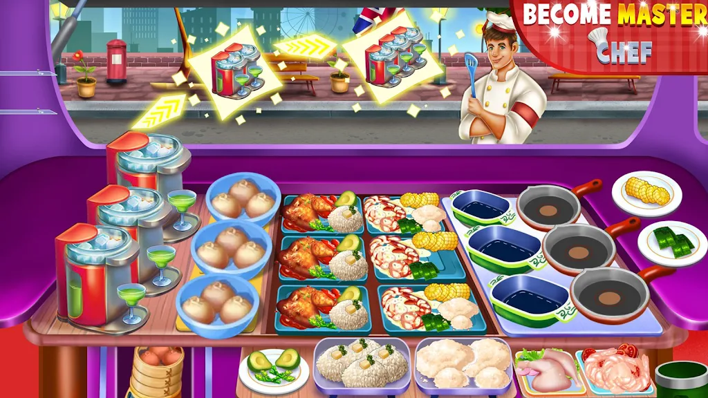 Food truck Empire Cooking Game Screenshot2