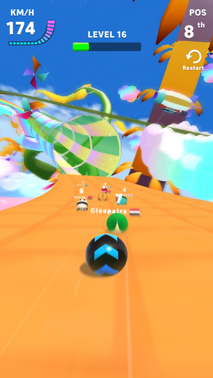 Racing Ball Master 3D Screenshot1