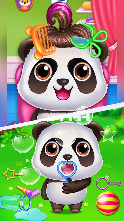 Panda caretaker pet salon game Screenshot2