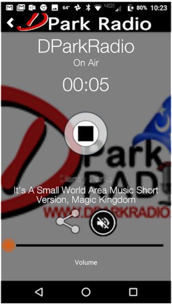 DPARKRADIO.COM Screenshot3