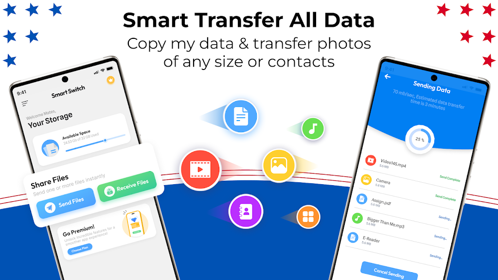 Data Transfer: Copy my data Screenshot3