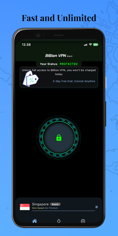 Billion VPN－Secure Safer Proxy Screenshot1