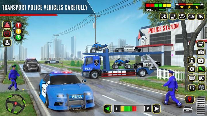 US Police ATV Transport Truck Screenshot2