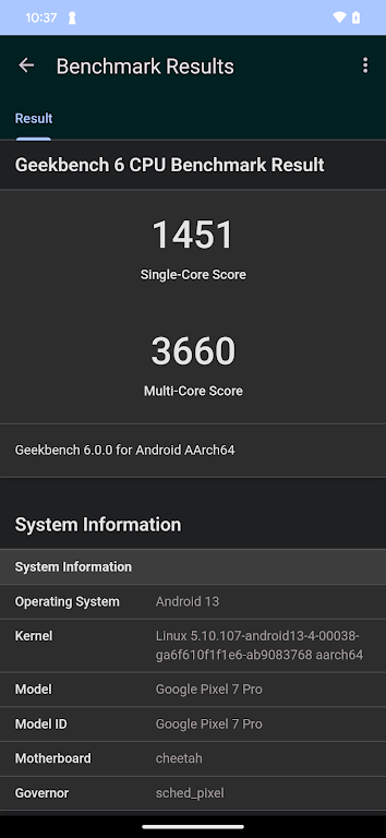 Geekbench 6 Screenshot2