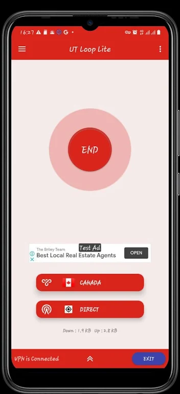 UT Loop Lite: Unlimited VPN Screenshot1