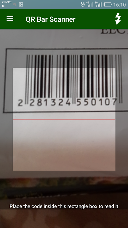 Barcode QR Scanner & Generator Screenshot4