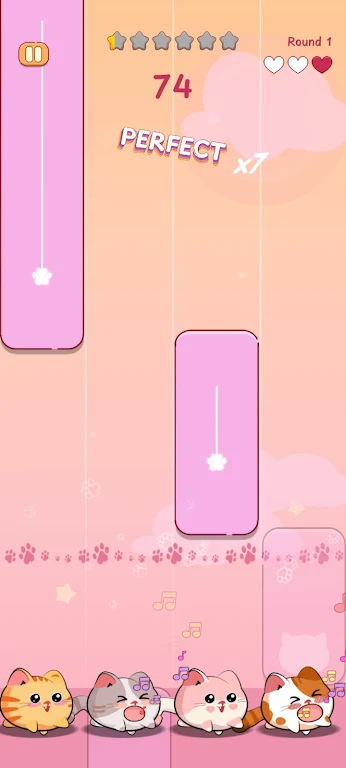 Cats Tiles: Piano Meow Screenshot1