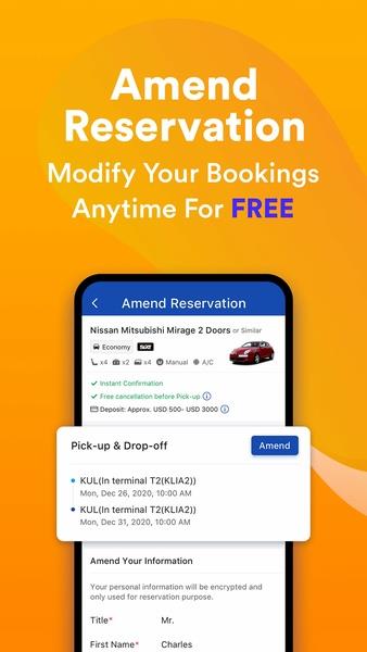 QEEQ Car Rental - Easy Rent A Car Screenshot3