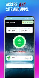 Eagle VPN - Secure VPN Proxy Screenshot1