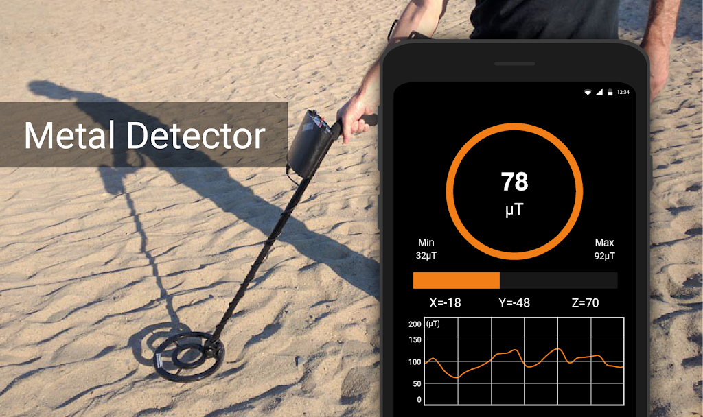 Metals Detector: EMF detector Screenshot1