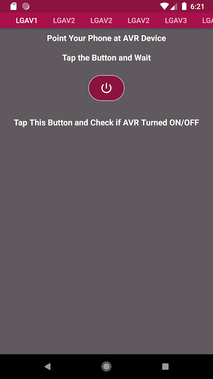 Universal AVR Remote Control Screenshot3