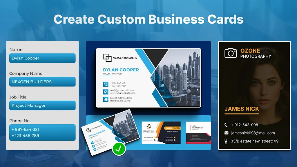 Business Card Maker & Creator Screenshot3