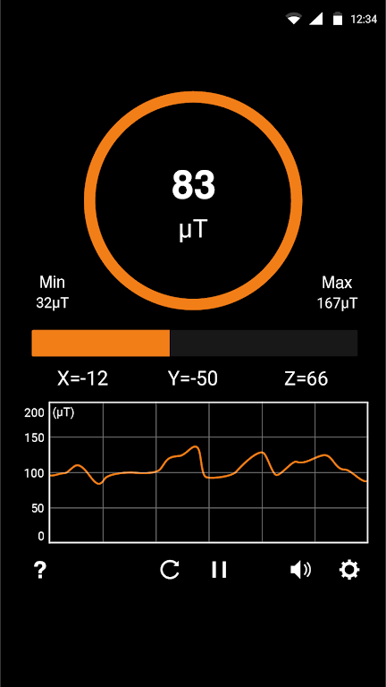 Metals Detector: EMF detector Screenshot4