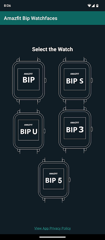 Watchfaces Amazfit Bip 3/5 & U Screenshot1