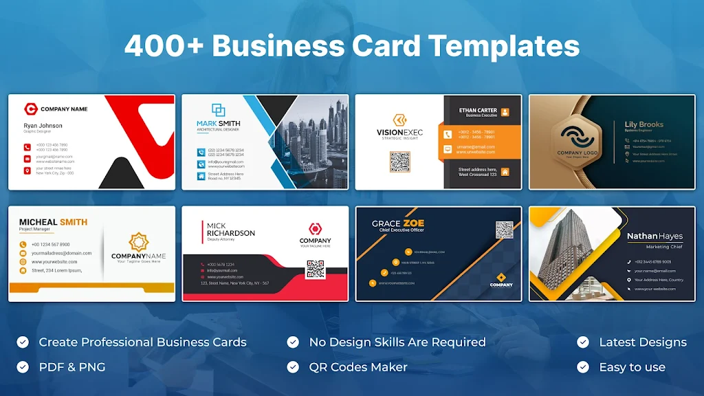 Business Card Maker & Creator Screenshot1