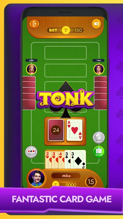 Tonk - Classic Card Game Screenshot1