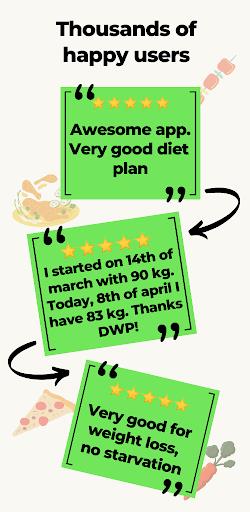 Diet and Workout Plan Screenshot2