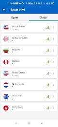 Spain VPN - Fast & Secure Screenshot4