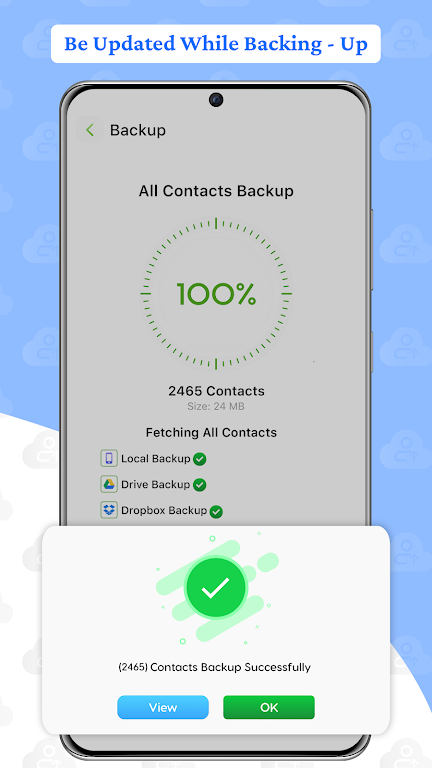 Contacts Backup and Restore Screenshot4