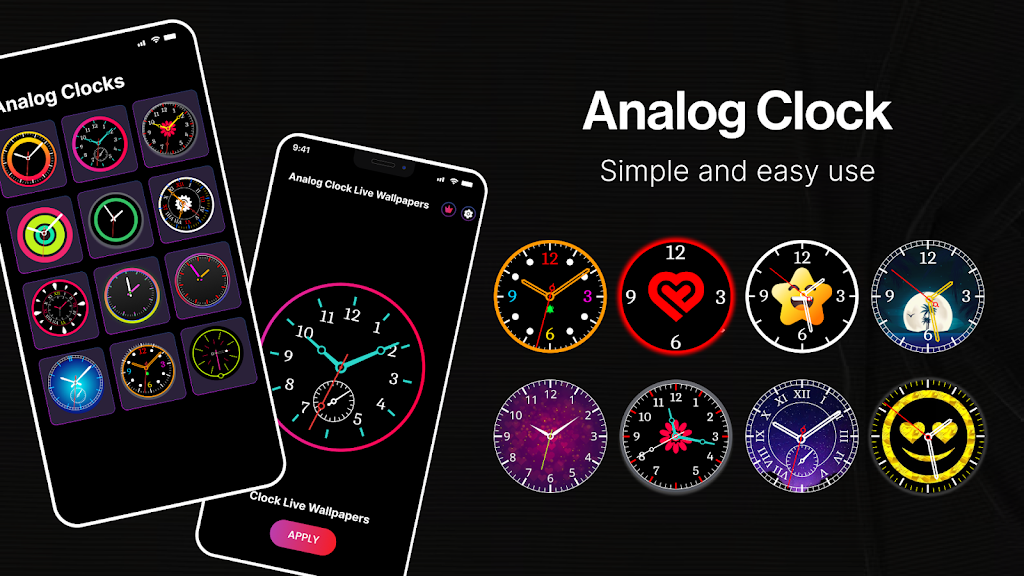 Analog clock & Clock Timer Screenshot1