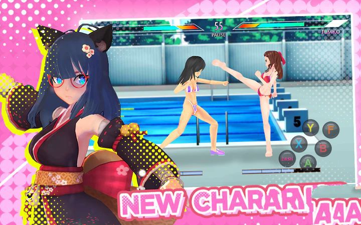 High School Girl Real Battle Simulator Fight Life Screenshot2