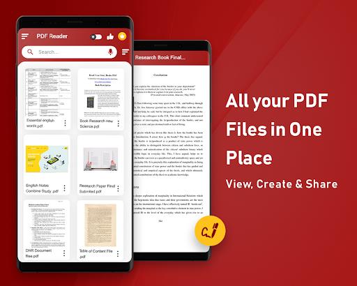 PDF Reader for Android with All Document Scanner Screenshot1