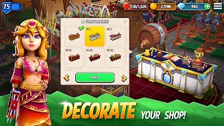 Shop Titans: RPG Idle Tycoon Screenshot1