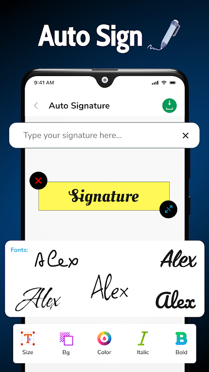 Signature Maker: Sign Creator Screenshot2