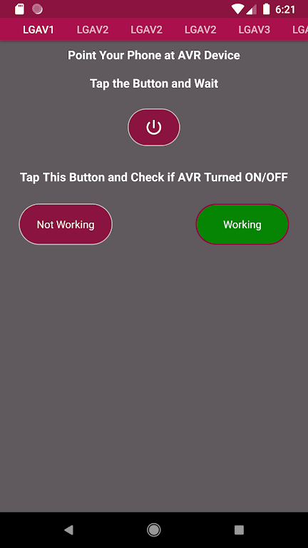 Universal AVR Remote Control Screenshot4