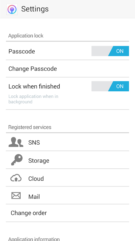 IIJ SmartKey Screenshot4