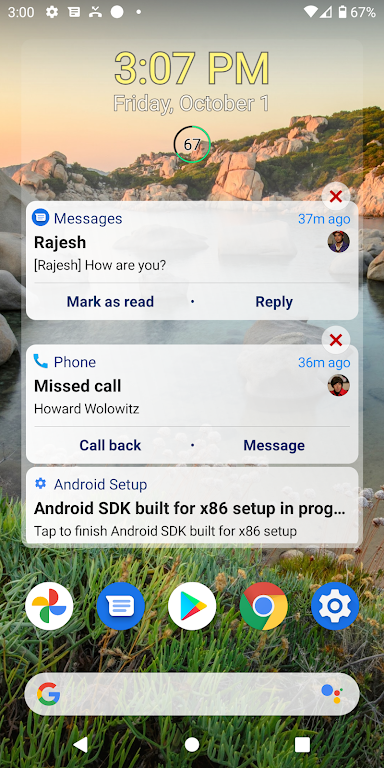 Notification Widget Screenshot4