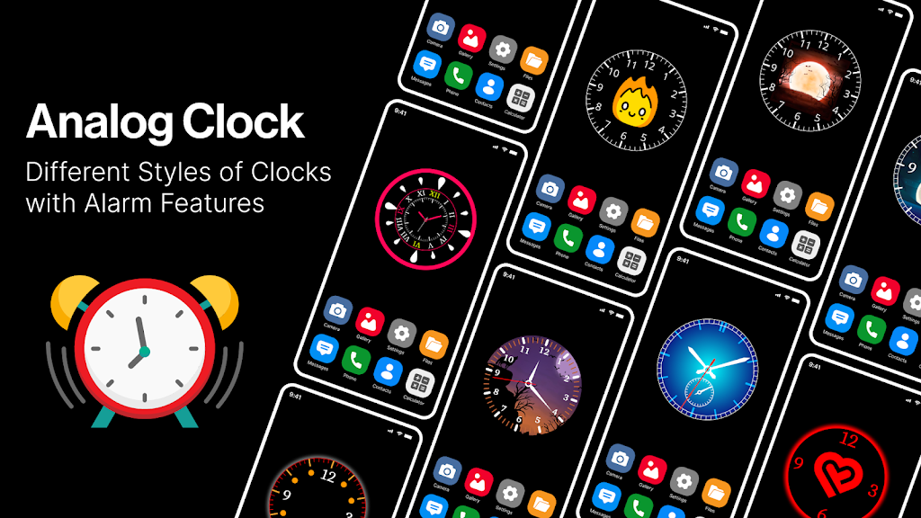 Analog clock & Clock Timer Screenshot2