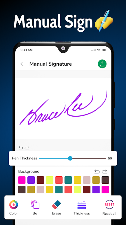 Signature Maker: Sign Creator Screenshot3