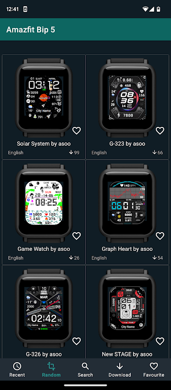 Watchfaces Amazfit Bip 3/5 & U Screenshot3