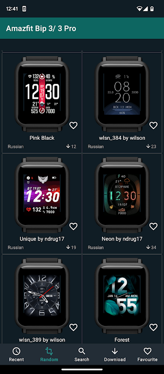 Watchfaces Amazfit Bip 3/5 & U Screenshot2