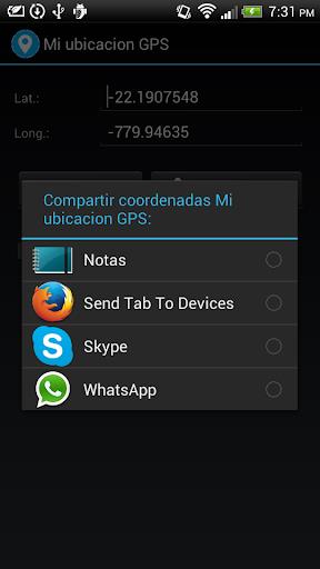Mi ubicacion GPS Screenshot4