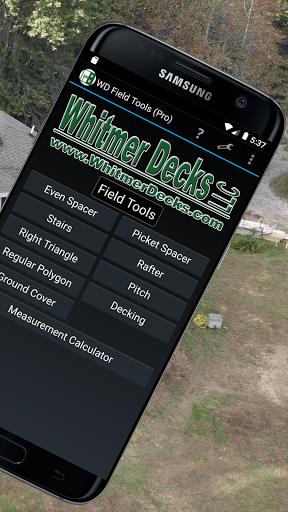 Whitmer Decks Field Tools Screenshot2