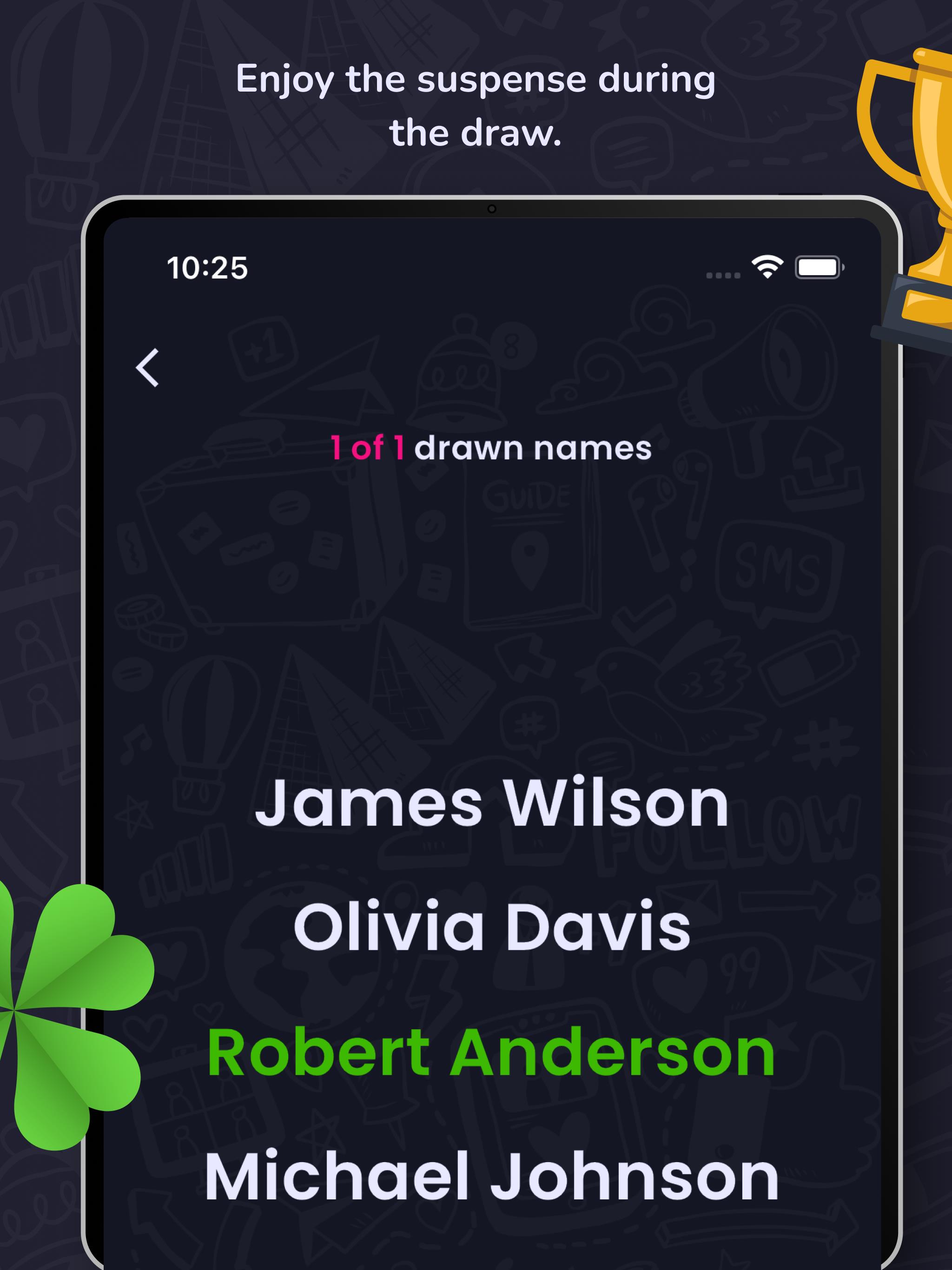 Random name picker for raffles Screenshot13