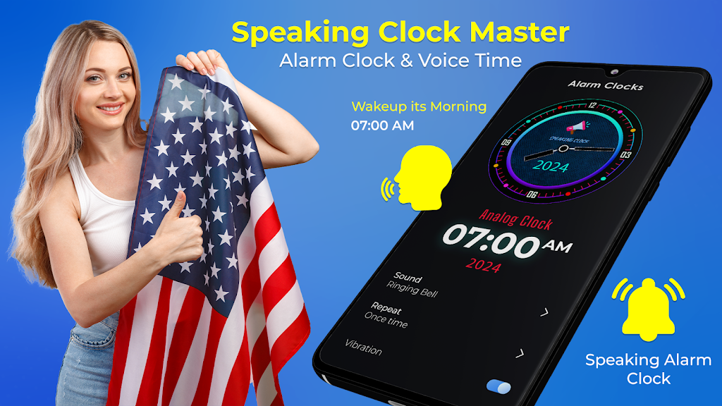 Speaking Clock - Hourly Chime Screenshot2