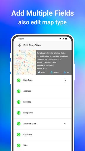 GPS Map Camera App Screenshot3