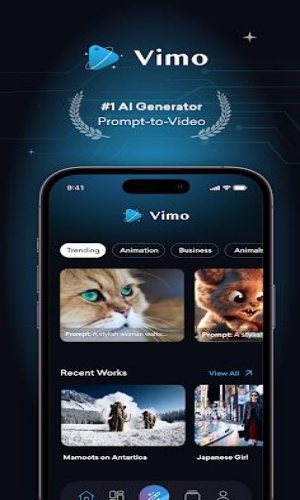 Vimo: AI Video Generator Screenshot1