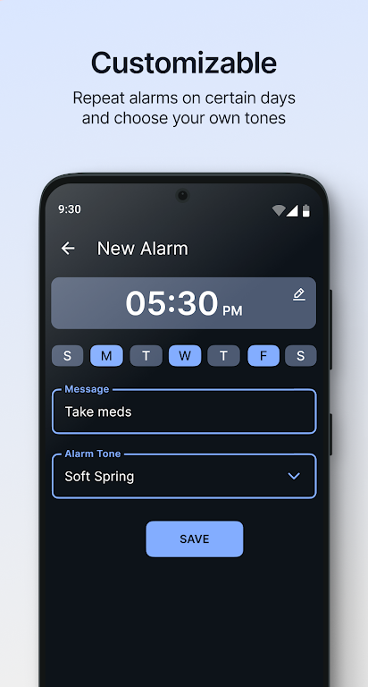 Simple Alarm Clock Screenshot3