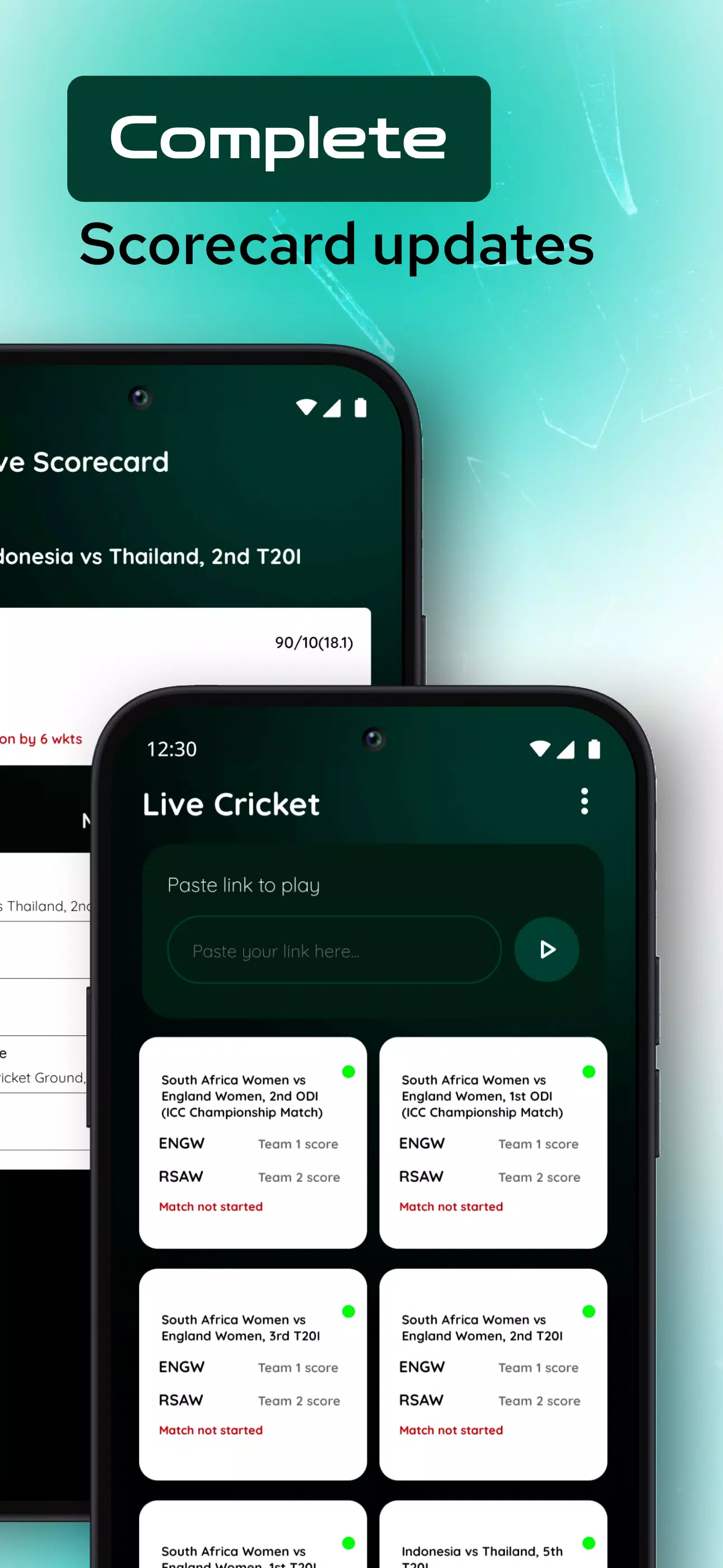 CricPro: Live Cricket TV Score Screenshot1